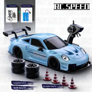 RC Speed RC Drift Racing Car Rechargeable 4WD Dual Tires Remote Control for Kids Teens RC Enthusiasts Futuristic Tech Classic Design Indoor Play Enhances Control Skills