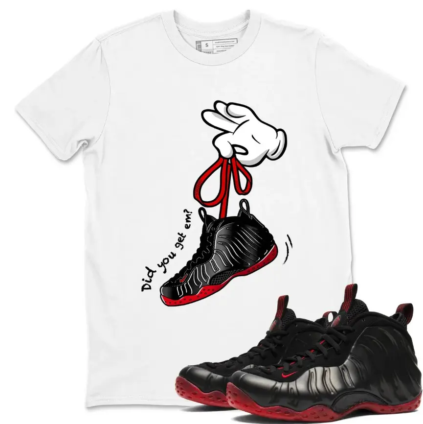 Foamposite One Cough Drop Shirt, Shirt Match Foamposite One Cough Drop Sneaker, 100% Cotton, Unisex Top, Streetwear Style, All Seasons