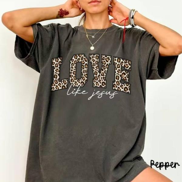 Comfort Colors Love Like Jesus T-Shirt, Christian Bible Verse T-Shirt, Christian Shirts, Religious Gift for Women, Faith Apparel Gift Tee Comfort Colors Love Like Jesus T-Shirt, Christian Bible Verse T-Shirt, Christian Shirts, Religious Gift for Women, Faith Apparel Gift Tee