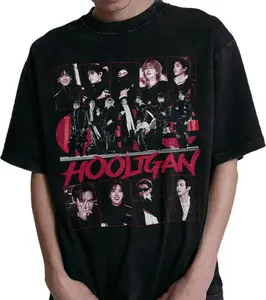 Vintage Hooligan 90s Kpop T-shirt, Kpop Arirang Album, Retro 90s Shirt, Gifts for Fan