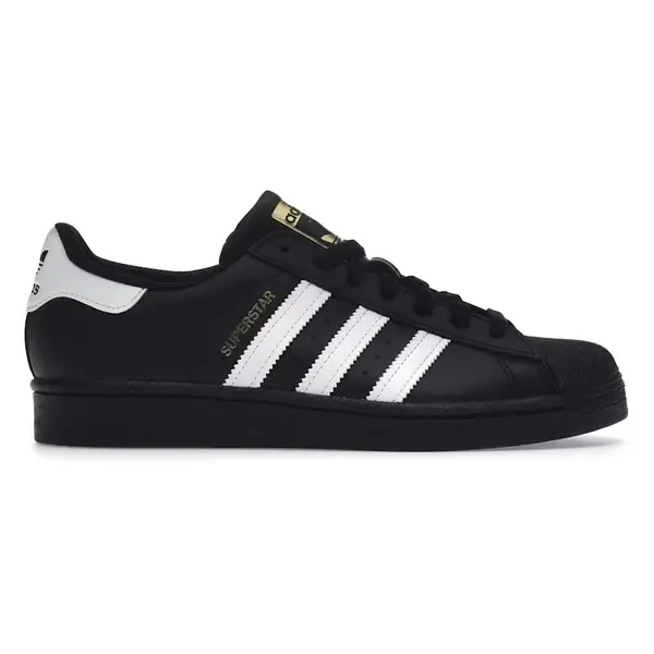 adidas Superstar Core Black Cloud White Gold - Trendy Streetwear Essential
