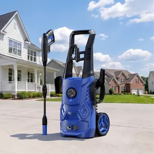 【Car Washer】Electric Pressure Washer with Foam Cannon for Cleaning Cars, Driveways, Decks, Fences, Patios & Outdoor Cleaning, 3 Wand Lengths 2600PSI Mothers Day Gift hot1