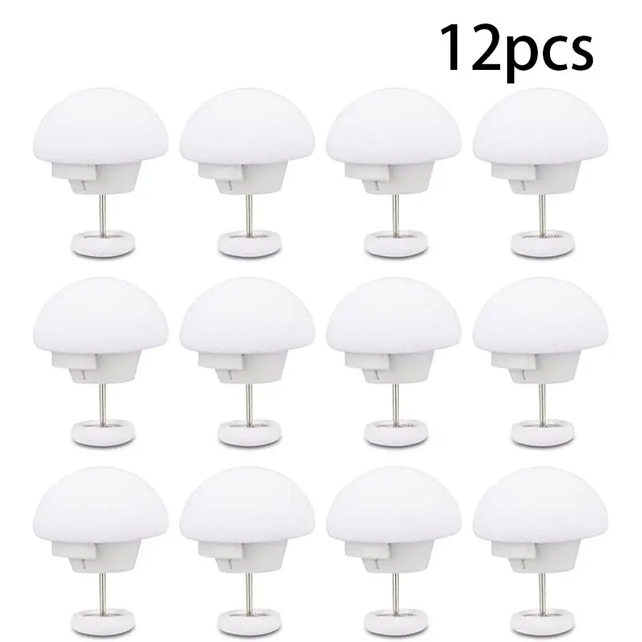 12pcs Quilt Clips, Comfortable Down Blanket Pins, Button Fasteners Prevent Bed Shift, Essential Durable Bedding Accessories for Cozy Sleep