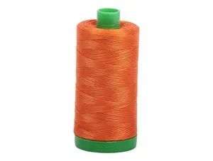 Aurifil Mako 40 wt Cotton Thread - 1094 yds - Orange (#2235)