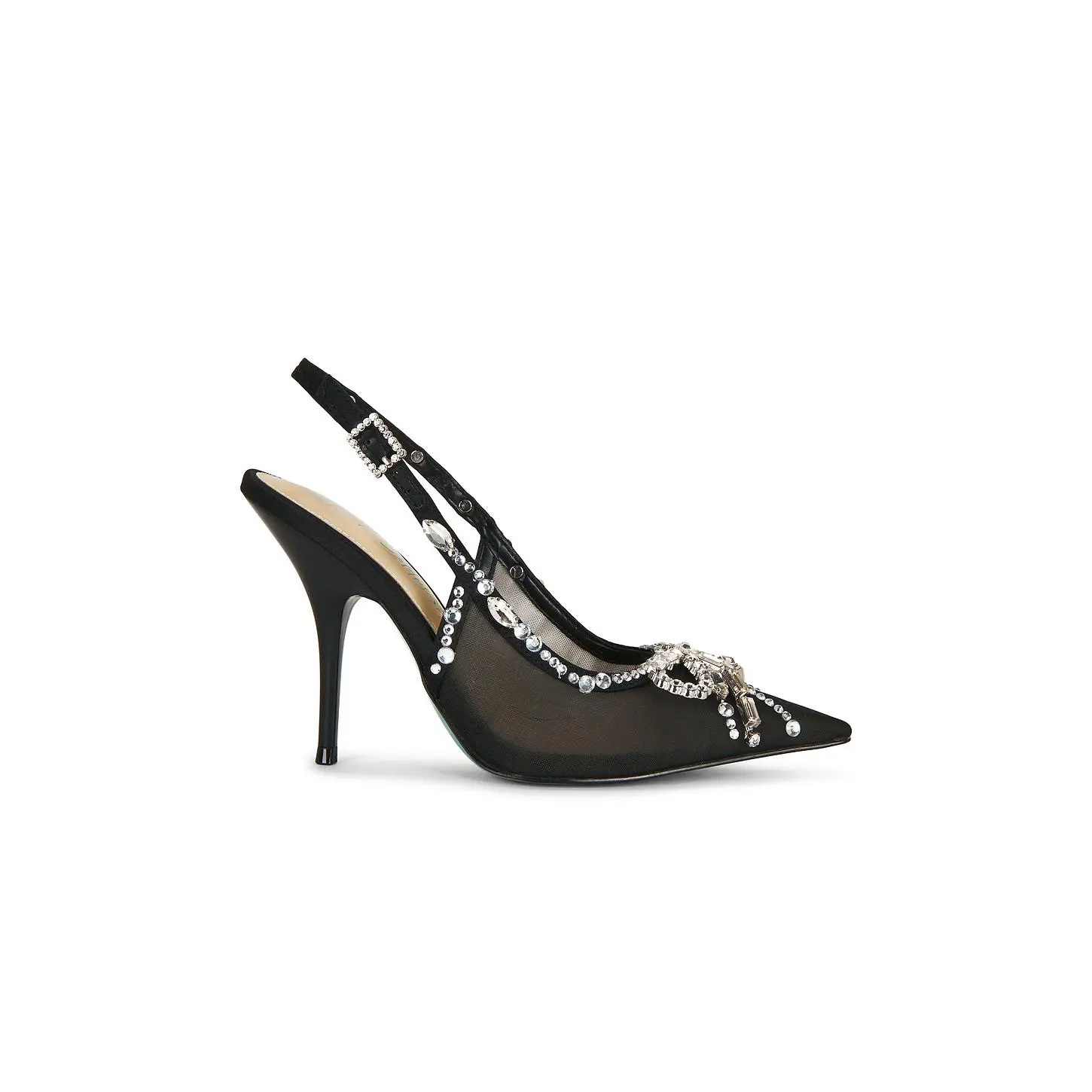 Steve Madden x Betsey Johnson Halle Slingback Pump in Black