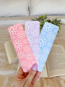 Floral Bookmark Set | Cute Daisy Bookmark | Colorful Flower Bookmark | Aesthetic Bookmark, Book Lover Gift, Reader Gift, Spring Bookmark Set