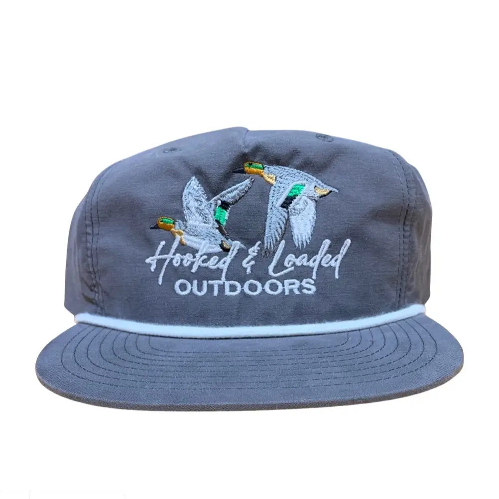 Greenwing Gray Rope Hat