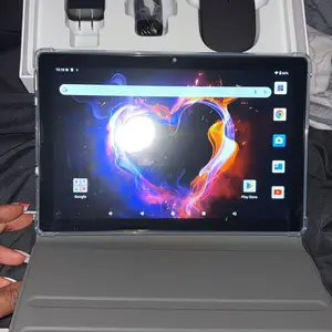 Product Review of 【TikTokShopJumpstartSale】Relndoo 2026 Android 15 10.1 Inch Tablet, 12GB (4GB+8GB) RAM 64GB ROM, 5-in-1 with Keyboard, Mouse, Stylus, Case, 5G WiFi for Valentine’s Day Gift from H**