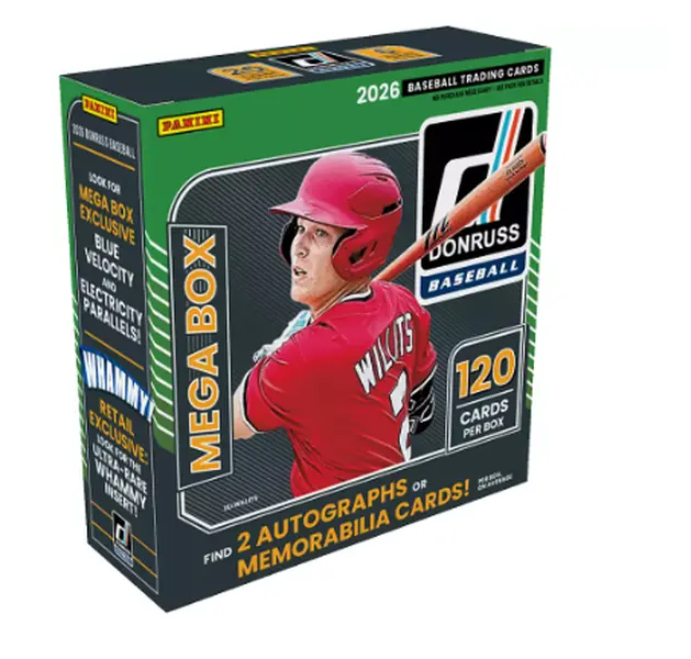 Panini 2026 Donruss Baseball Mega Box