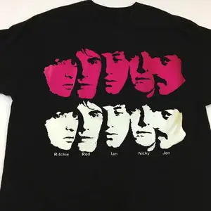 New Ritchie Blackmore Remembers Deep Purple S-234XL Black Shirt  B327 2