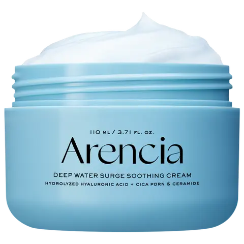 Deep Water Surge Soothing Cream, Cica PDRN +Hyaluronic Acid & Ceramide, 3.71 fl oz.