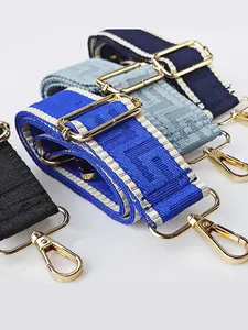 1 Piece 1.5inch Wide Adjustable Fashion Jacquarded Bag Strap, Durable and Stylish Design, Perfect for Daily Use, Ideal Gift for Her