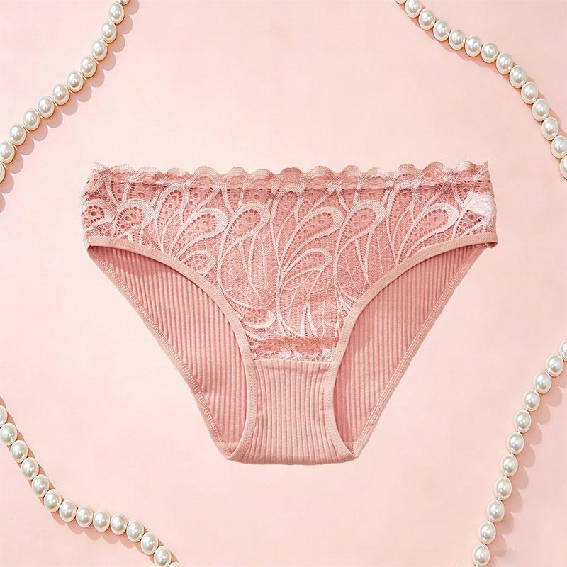 12pcs Sexy Cutout Lace Ruffle Trim Women’s Panties, Skin-Friendly, Butt-Lifting, Breathable Triangle Style 12pcs Sexy Cutout Lace Ruffle Trim Women’s Panties, Skin-Friendly, Butt-Lifting, Breathable Triangle Style