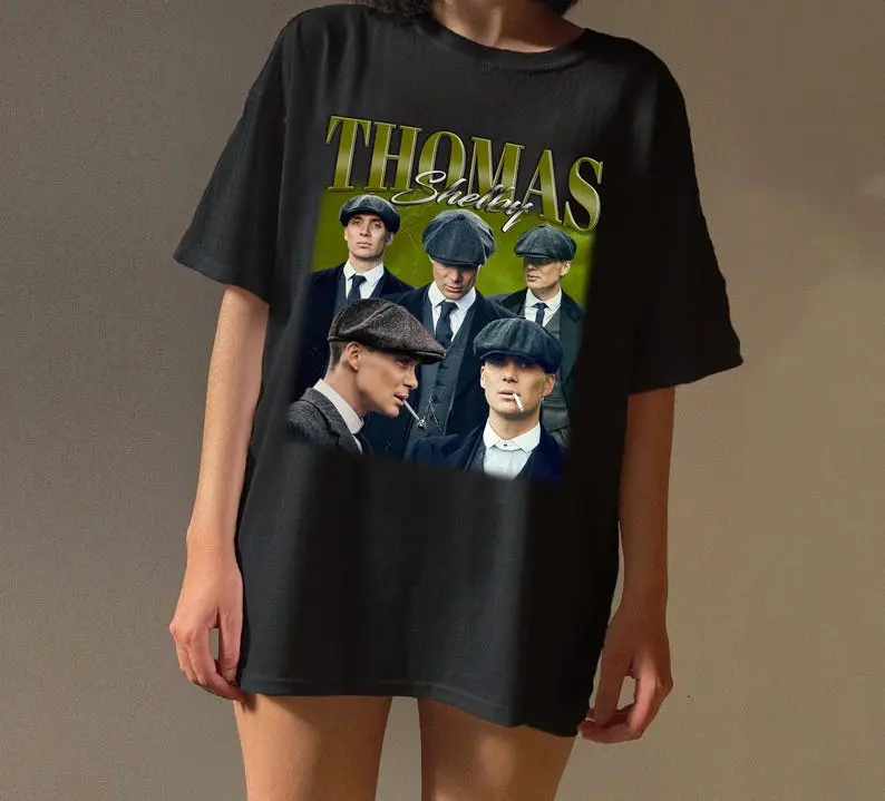 Retro Cillian Murphy Shirt, Vintage 90s Bootleg Tee, Gift for him