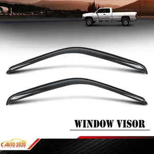 Window Visors Vent Rain Guards Deflector Fit For 1994-2002 Dodge Ram 1500 2500