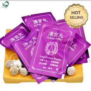 Organic Yoni Detox Pearls with Applicator - 10 Traditional Natural Herbs Intimate Healthcare Product for Adults, Supports Fertility Prep, Gentle Yoni Cleanse