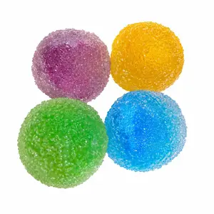 Cool Mousse Filled Squishy Stress Ball with Sand-like Touch Ice Cream Scented Sensory Toy for Kids Adults Summer Stress ReliefThis slow-rising "malt ball" hand gripper is perfect for use in the office, during study sessions, or simply for relaxation.