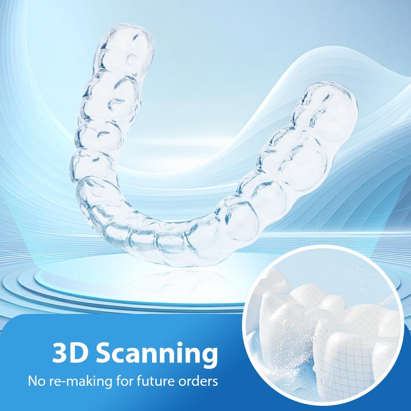 Smileseek Clear Teeth Retainer Upper & Lower – BPA-Free Precision-Fit, Nearly Invisible for Adults & Teens, Retention After Braces, Day/Night Wear