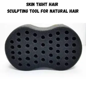 Skin Tight Hair Sculpting Tool for Natural Hair, Curl Sponge Twister for Coils, Curls & Dreadlocks, Afro Hair Styler, No Heat, 1 Count