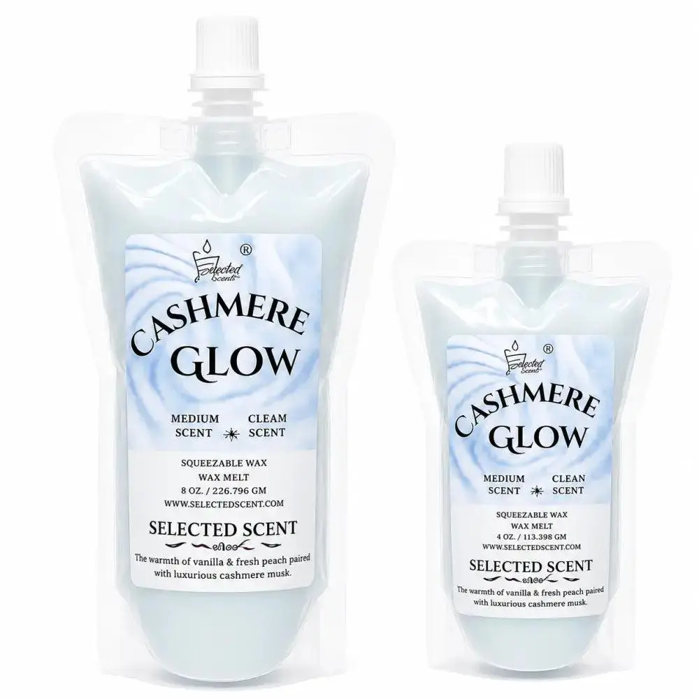 Cashmere Glow Squeezable Wax Melt All Natural Wax Melts A Clean Scent Limited Edition