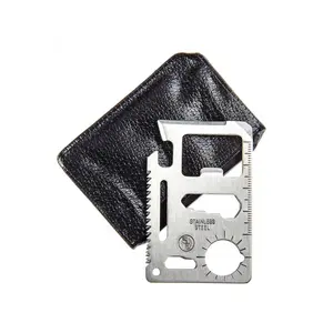 11-Function Stainless Steel Survival Pocket Tool