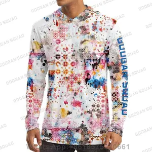 GOOGAN SQUAD Long Sleeve Fishing Hoodies - UV Protection, Breathable Sporty Sports Tops for Men, Kids Summer Outdoor Fishing Sweatshirt