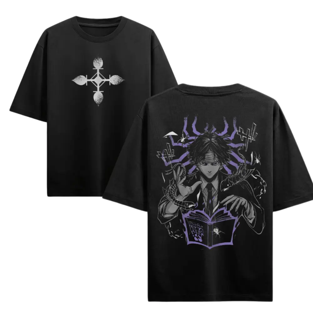 Chrollo Lucilfer Shirt, Hunter x Hunter Shirt, HxH Shirt, Anime Shirt, Graphic Tee, Unisex Cotton tee, Crew Neck, Trending T-shirt