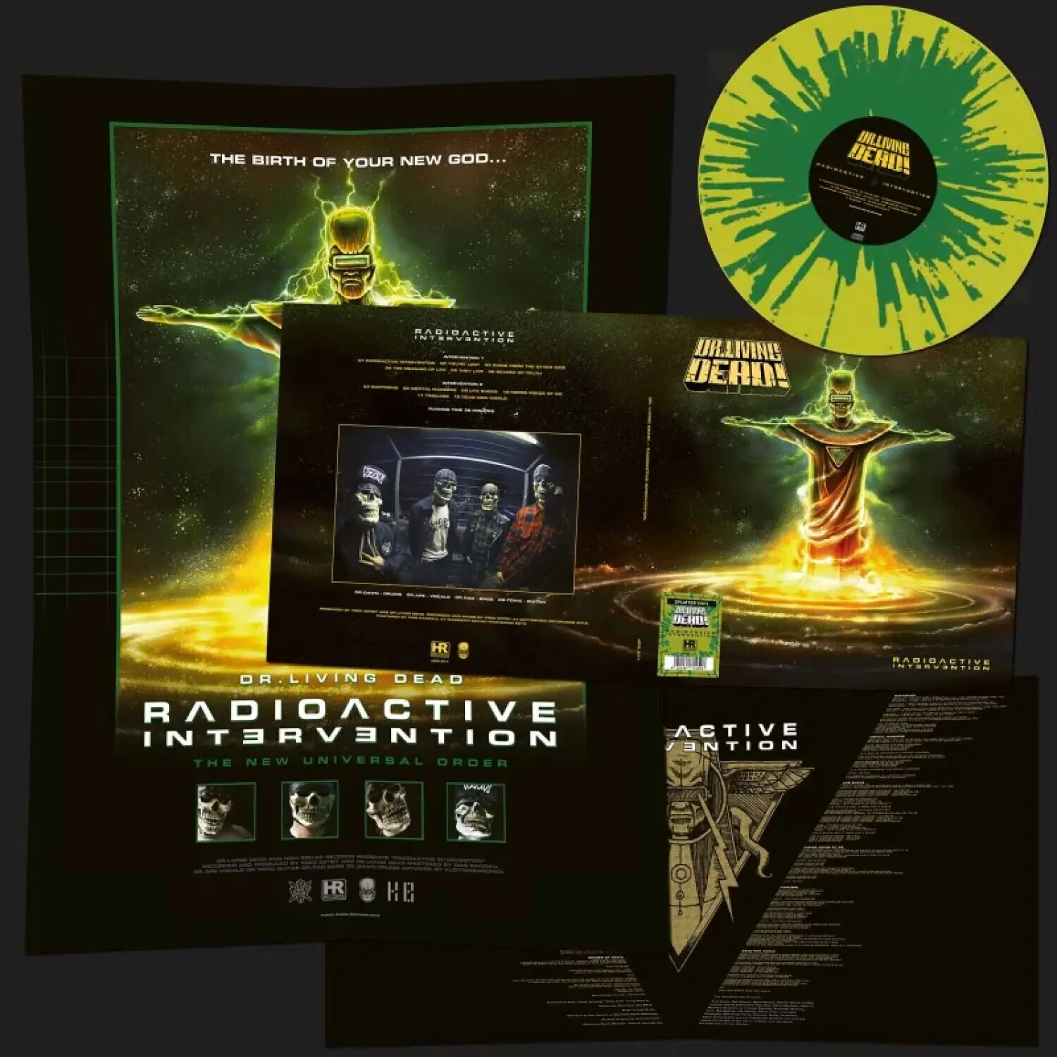 Dr. Living Dead! - Radioactive Intervention  [VINYL RECORD - LP] Colored Vinyl