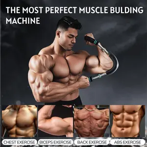 Twister Arm Trainer, Adjustable Chest Workout Equipment, Arm Trainer for Men, Chest Trainer for Men, Shoulder Muscle Training, Portable Spring Resistance Home Fitness Equipment