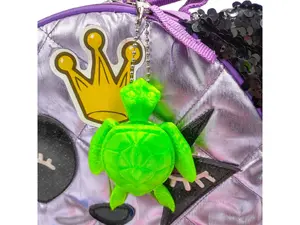 keychain turtle fidget, 3d print, stocking stuffer, flexi turtle gift, cool turtle, flexi factory, school bag bling, ads, turtle
