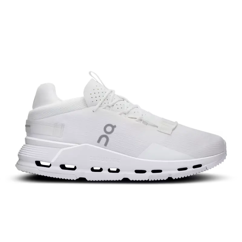 On Cloudnova 2 All White Women's Sneakers 3WE30220108