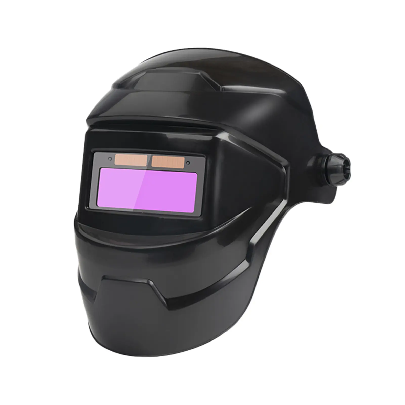 Explorinox Auto-Dimming Welding Helmet - Solar-Powered Shield with Grinding Mode (Tools & Hardware, Soldering Equipment Accessory)