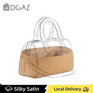 DGAZ Lightweight Purse Organizer Insert for Coach Rowan Mini/Medium,Silk DupontPaper Inner Bag for Luxury Bag