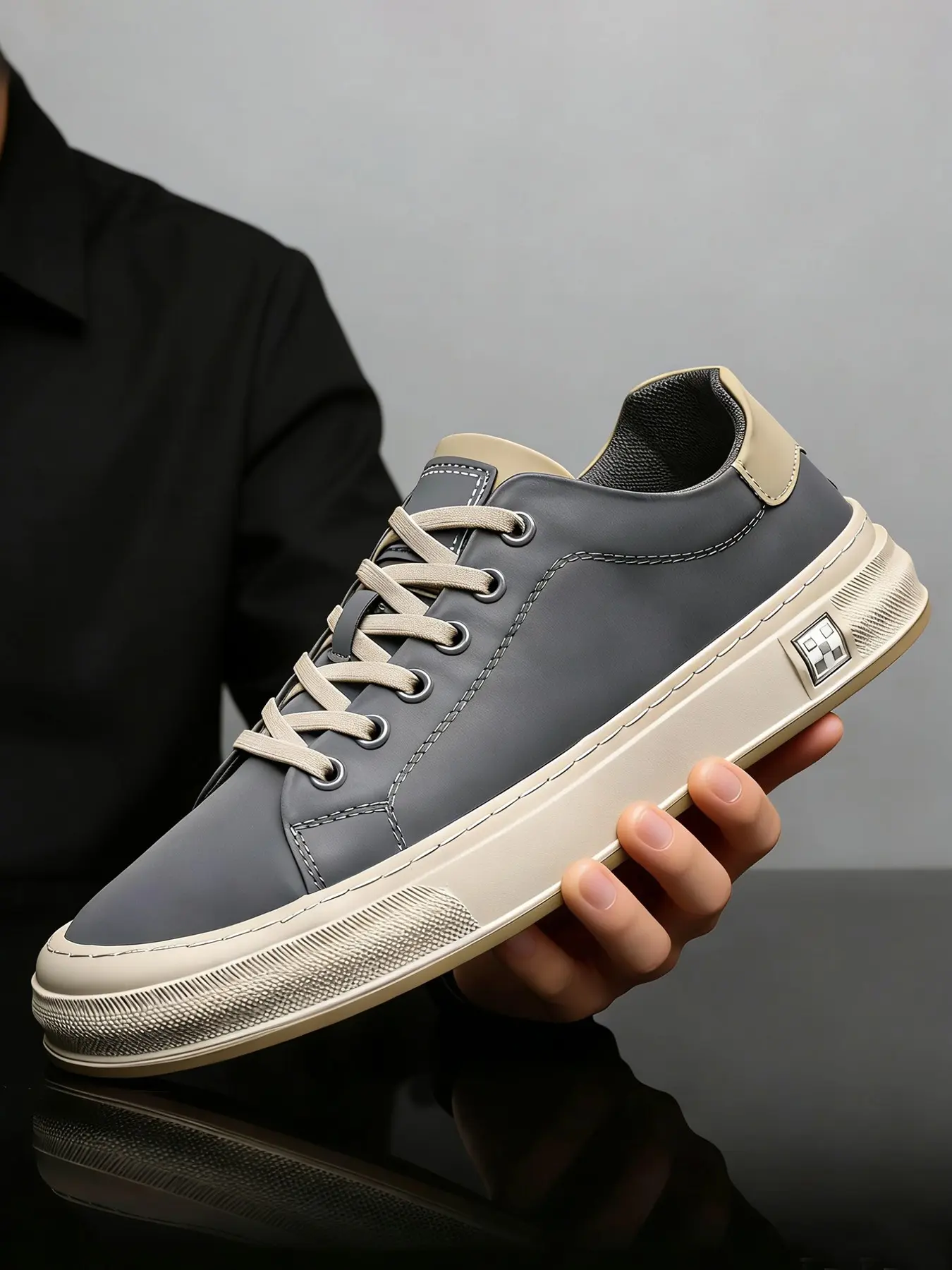 New Laced Men's Shoes, Fashion Casual Sports Shoes, Versatile Men's Sneakers, Daily Casual Work Shoes, Outdoor Walking & Walking Shoes, Trendy Walking Sneakers, Daily Wear Sneakers, Trending Sneakers, Fashionable Versatile Sneakers