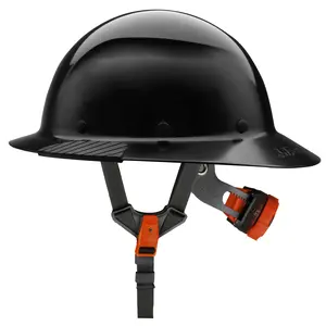 DAX Full Lift Hard Hat with Mips - Black, Lightweight Fiber Resin Shell, Six-Point Suspension, Mips Safety System, ANSI Certified, LUX Suspension System
