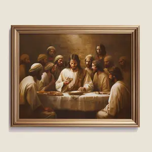Unframed, Room Decor, Watercolor, Jesus Christ And the Last Supper, Religious Prints, Sacrament, Lds Art, Christian Wall Art, Savior