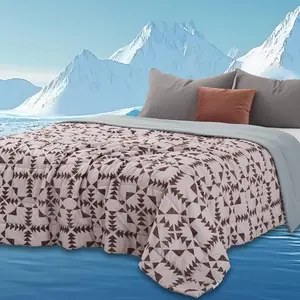 King Size Cooling Duvet, Cooling Blankets for Hot Sleepers, Breathable Lightweight Ultra Soft Thin Summer Bedding (Dusty Rose, King)