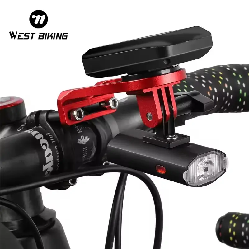 WEST BIKING Bike Headlight.Rechargeable Cycling LED Light, Portable Bike Bicycle Combination Flashlight New USB, Bike Accessories