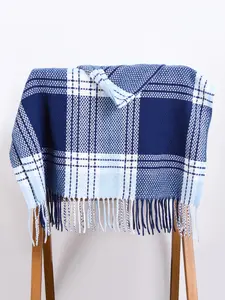 Plaid Fringe Scarf - Classic Style for Winter Seasons