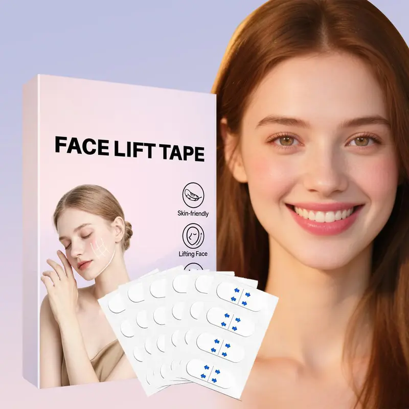 Invisible Face Lifting Tape 120PCS – Strong Adhesive V-Line Tape for Slim Face Effect & All-Day Wear | Christmas Special | Black Friday/Year-End Sale
