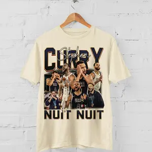 Stephen Curry Shirt, Basketball American Night Night, Funny Gift Basketball 90s Bootleg Unisex T-Shirt