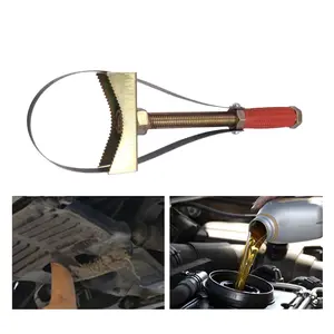 Adjustable Filter Wrench Tool, Efficient Oil Filter Removal & Installation, Space-Saving Design for Mechanics, Durable Construction