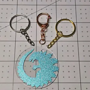 Godzilla Keychain