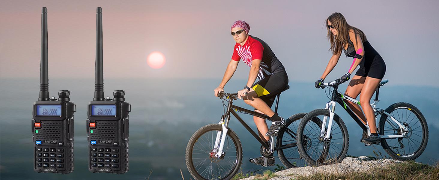 Baofeng UV-5R 8W Dual Band Two Way Radio Transceiver, USB Charging Long Range Supports CHIRP Portable Handheld Walkie Talkie, Wireless Electronic Gadgets, Digital Intercom, Compact, Device, Remote, Durable Handheld Ham Radio Transceiver