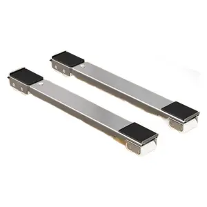 2-pack, heavy-duty Durable mobile wheels, suitable for refrigerators, washing machines, dryers, and dishwashers