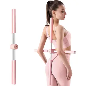 Yoga Stick - Posture Corrector Stick - Posture Rod - Back Crack Corrector - Child Adult Hump Corrector - Neck Hump Corrector - Yoga Stick Posture Corrector - Back Crack Corrector - Back Bulger31.8in