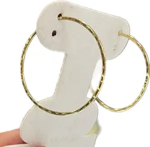 14k gold earrings- hoops- arracadas