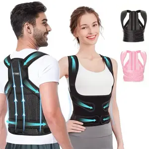 Back Brace Posture Corrector For Unisex Shoulder Straightener Adjustable Full Back Support Upper Hunchback Spine Corrector