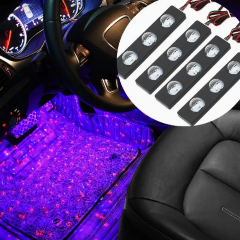 Nterior Ambient Lighting Car Floor Interior Decoration