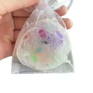 Picky Pad Beads Fun Rainbow Pick in Sheer Organza Bag - As shown in the Image
